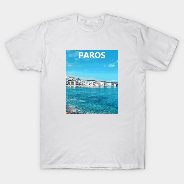 Paros T-Shirt by greekcorner
